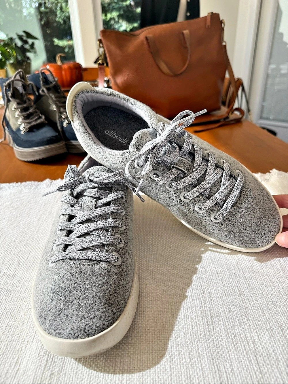 allbirds Men's Wool Runners light Gray Sneakers US 10